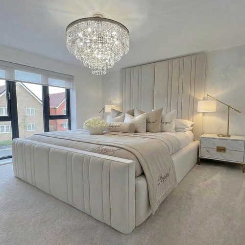 Ottoman storage bed - storage, panel