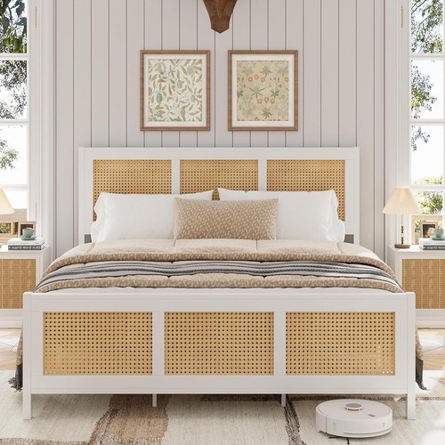 Double metal bed - metal, frame