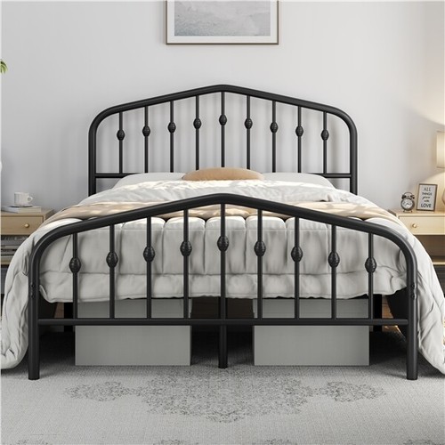 Metal platform bed frame - platform,